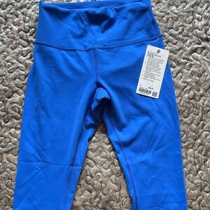 Lululemon Athletica Vibrant Blue Leggings